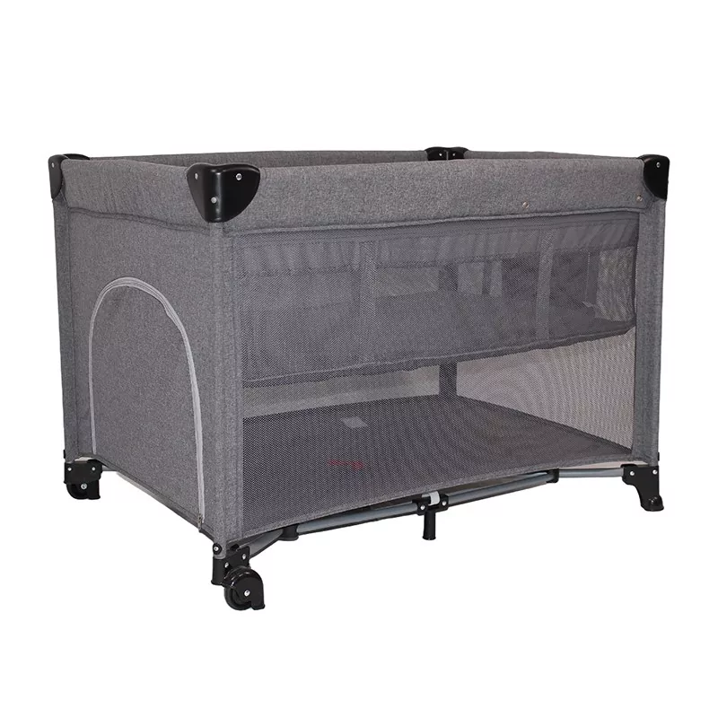 Folding and Lifting Baby Crib